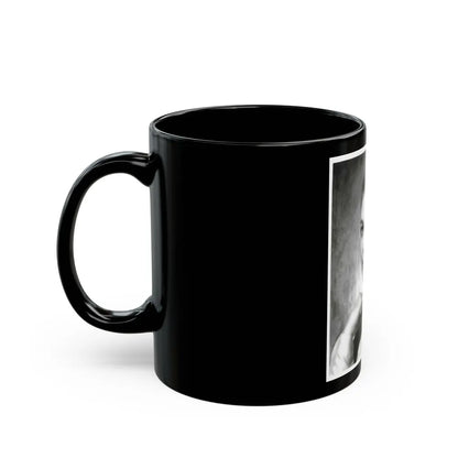 Lori Nelson #234 (Vintage Female Icon) Black Coffee Mug-Go Mug Yourself