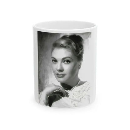 Lori Nelson #234 (Vintage Female Icon) White Coffee Mug 11oz - Go Mug Yourself