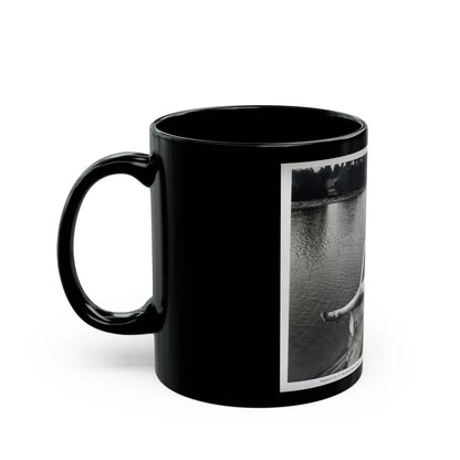 Lori Nelson #236 - 8x10 1-Piece Swimsuit B&W Cheesecake Vintage Pin-Up Photo from 7-11-1952 1 (Vintage Female Icon) Black Coffee Mug-Go Mug Yourself