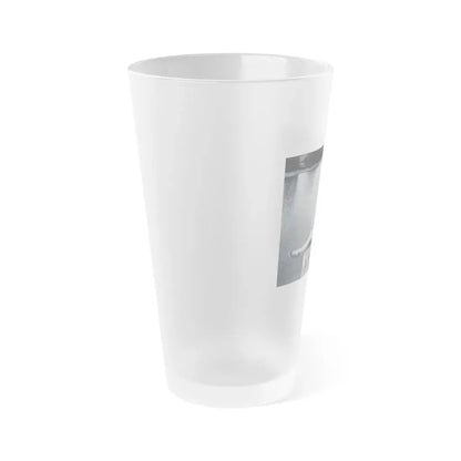 Lori Nelson #236 - 8x10 1-Piece Swimsuit B&W Cheesecake Vintage Pin-Up Photo from 7-11-1952 2 (Vintage Female Icon) Frosted Pint Glass 16oz - Go Mug Yourself