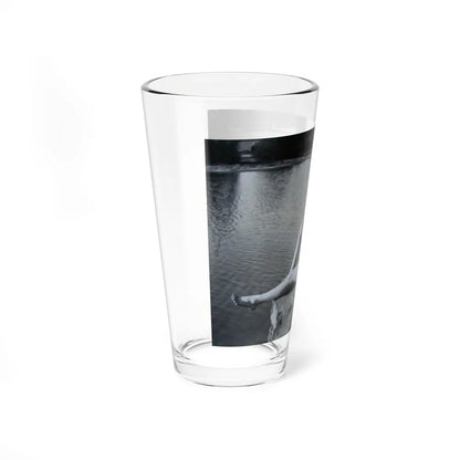 Lori Nelson #236 - 8x10 1-Piece Swimsuit B&W Cheesecake Vintage Pin-Up Photo from 7-11-1952 2 (Vintage Female Icon) Pint Glass 16oz - Go Mug Yourself