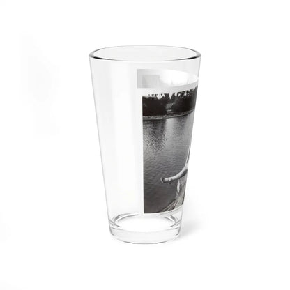 Lori Nelson #236 - 8x10 1-Piece Swimsuit B&W Cheesecake Vintage Pin-Up Photo from 7-11-1952 3 (Vintage Female Icon) Pint Glass 16oz - Go Mug Yourself