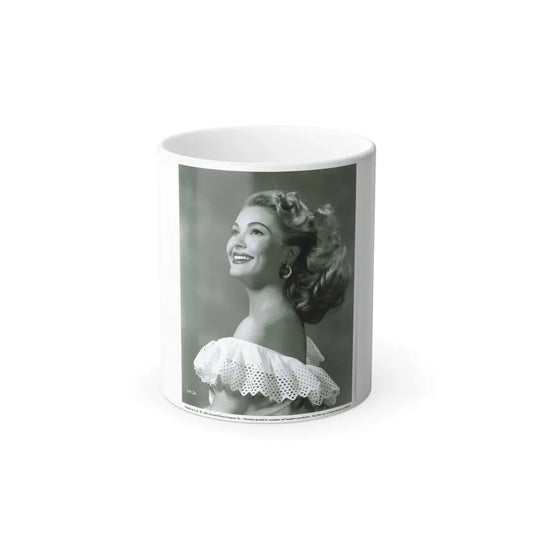 Lori Nelson #32 (Vintage Female Icon) Color Changing Coffee Mug 11oz - Go Mug Yourself