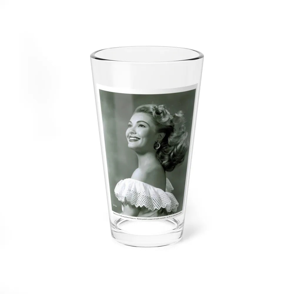 Lori Nelson #32 (Vintage Female Icon) Pint Glass 16oz 16oz - Go Mug Yourself