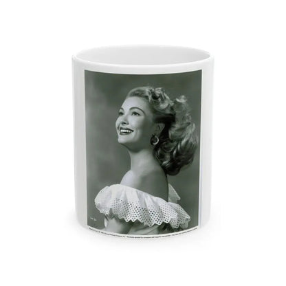 Lori Nelson #32 (Vintage Female Icon) White Coffee Mug 11oz - Go Mug Yourself