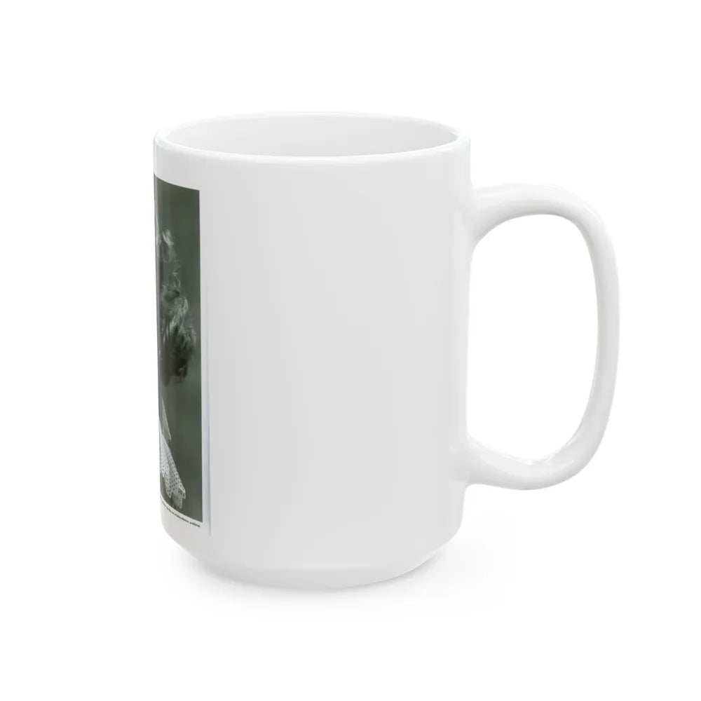 Lori Nelson #32 (Vintage Female Icon) White Coffee Mug-Go Mug Yourself