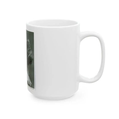 Lori Nelson #32 (Vintage Female Icon) White Coffee Mug - Go Mug Yourself
