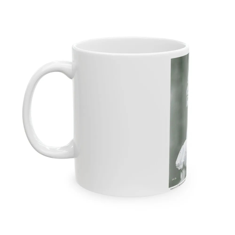 Lori Nelson #32 (Vintage Female Icon) White Coffee Mug-Go Mug Yourself
