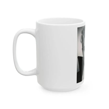 Lori Nelson #39 1 (Vintage Female Icon) White Coffee Mug - Go Mug Yourself
