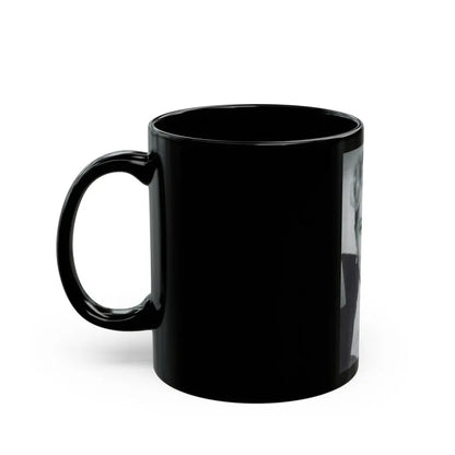 Lori Nelson #39 (Vintage Female Icon) Black Coffee Mug - Go Mug Yourself
