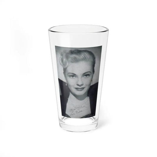 Lori Nelson #39 (Vintage Female Icon) Pint Glass 16oz 16oz - Go Mug Yourself