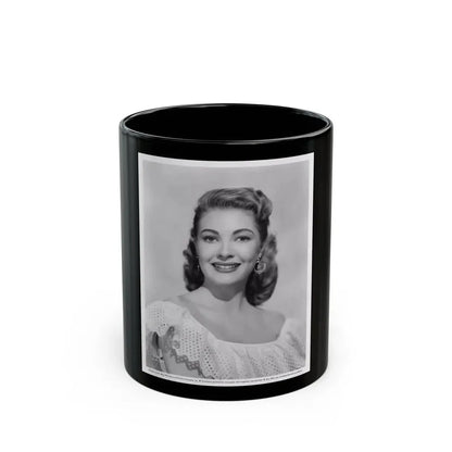 Lori Nelson #40 (Vintage Female Icon) Black Coffee Mug 11oz - Go Mug Yourself