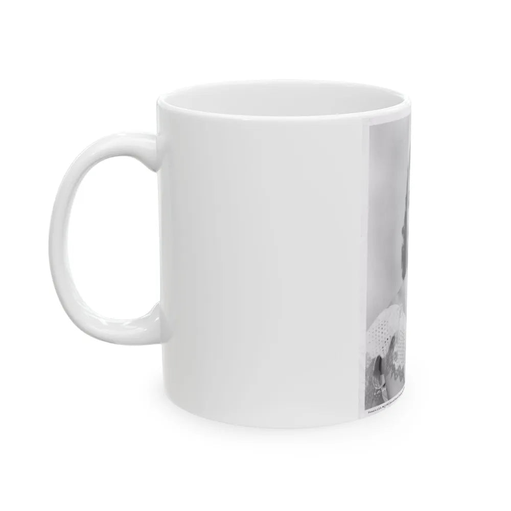 Lori Nelson #40 (Vintage Female Icon) White Coffee Mug-Go Mug Yourself