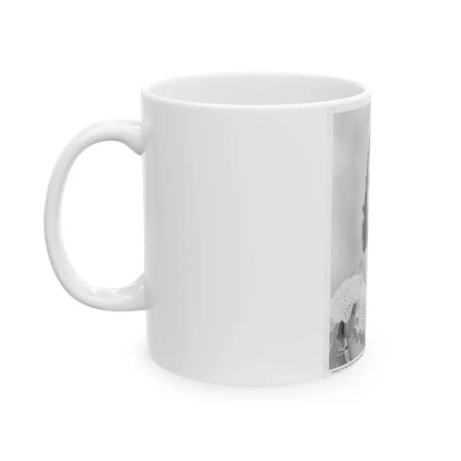 Lori Nelson #40 (Vintage Female Icon) White Coffee Mug-Go Mug Yourself
