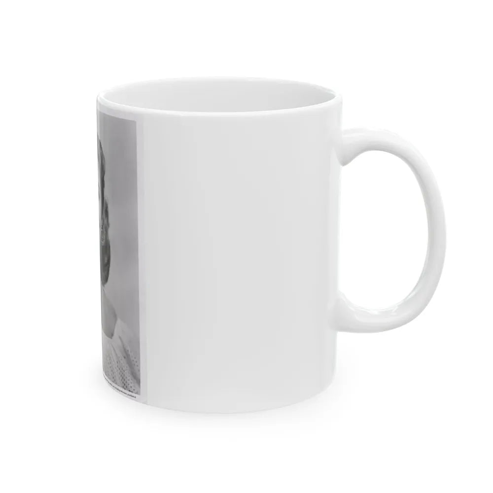 Lori Nelson #40 (Vintage Female Icon) White Coffee Mug-Go Mug Yourself