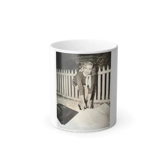 Lori Nelson #44 (Vintage Female Icon) Color Changing Coffee Mug 11oz - Go Mug Yourself