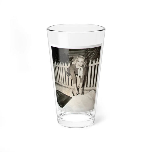 Lori Nelson #44 (Vintage Female Icon) Pint Glass 16oz 16oz - Go Mug Yourself