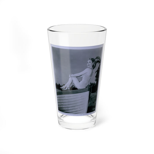 Lori Nelson #45 1 (Vintage Female Icon) Pint Glass 16oz-16oz-Go Mug Yourself