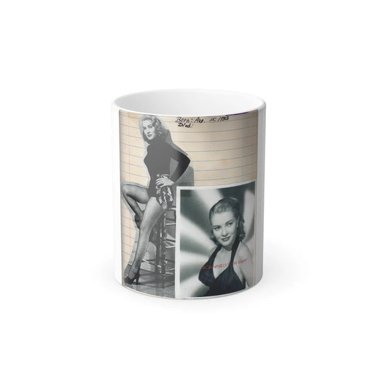 Lori Nelson #47 - Printed & Scanned (Vintage Female Icons) Color Changing Mug 11oz-11oz-Go Mug Yourself