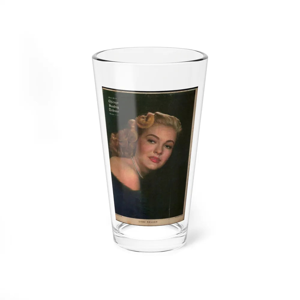 Lori Nelson #48 - (Vintage Female Icon) Pint Glass 16oz 16oz - Go Mug Yourself