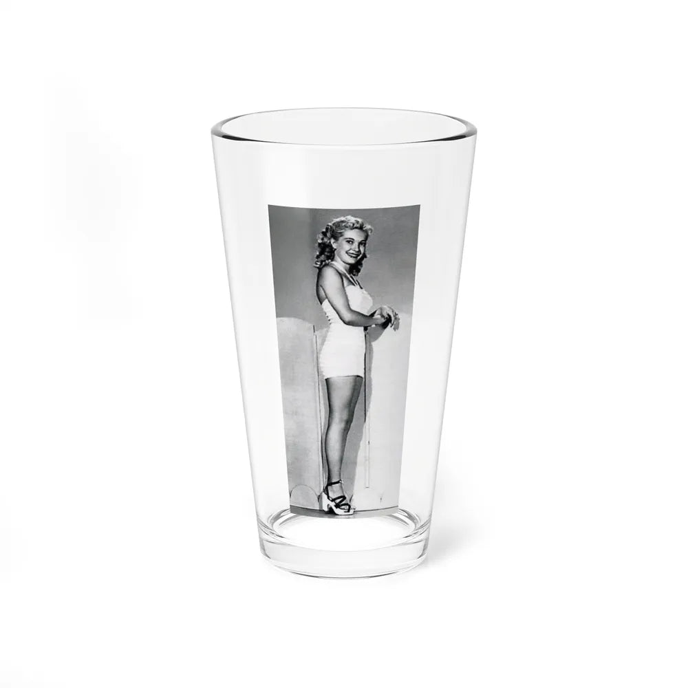 Lori Nelson #49 - Printed & Scanned (Vintage Female Icon) Pint Glass 16oz 16oz - Go Mug Yourself