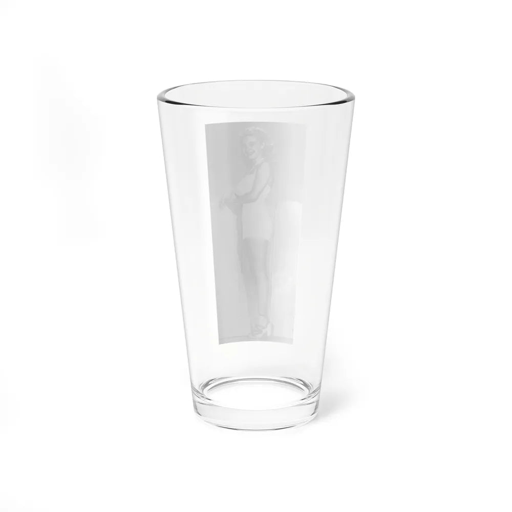 Lori Nelson #49 - Printed & Scanned (Vintage Female Icon) Pint Glass 16oz - Go Mug Yourself