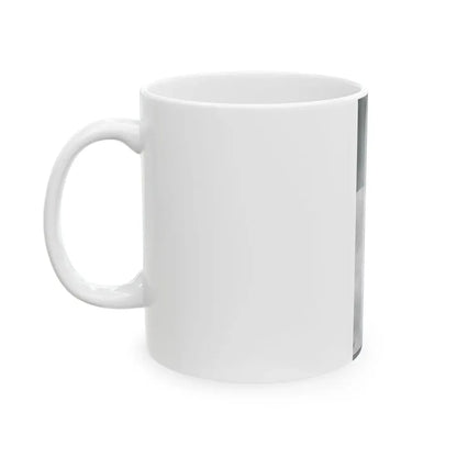 Lori Nelson #49 - Printed & Scanned (Vintage Female Icon) White Coffee Mug - Go Mug Yourself