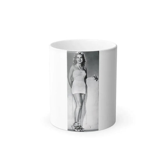 Lori Nelson #50 - Printed & Scanned (Vintage Female Icon) Color Changing Mug 11oz 11oz - Go Mug Yourself