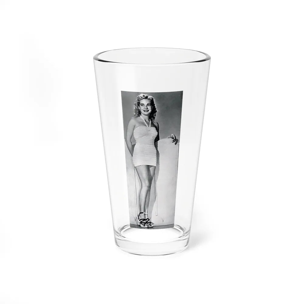 Lori Nelson #50 - Printed & Scanned (Vintage Female Icon) Pint Glass 16oz 16oz - Go Mug Yourself