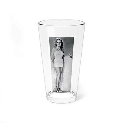Lori Nelson #50 - Printed & Scanned (Vintage Female Icon) Pint Glass 16oz 16oz - Go Mug Yourself