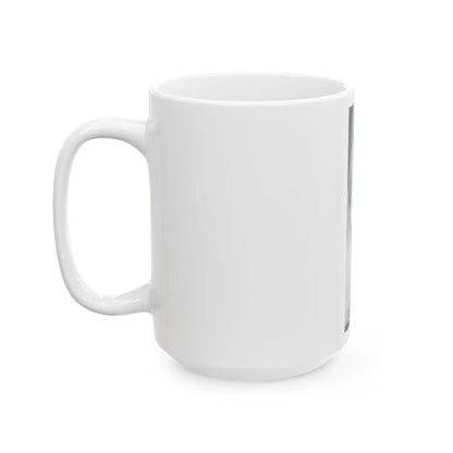 Lori Nelson #50 - Printed & Scanned (Vintage Female Icon) White Coffee Mug-Go Mug Yourself