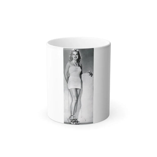 Lori Nelson #50 - Printed & Scanned (Vintage Female Icons) Color Changing Mug 11oz-11oz-Go Mug Yourself