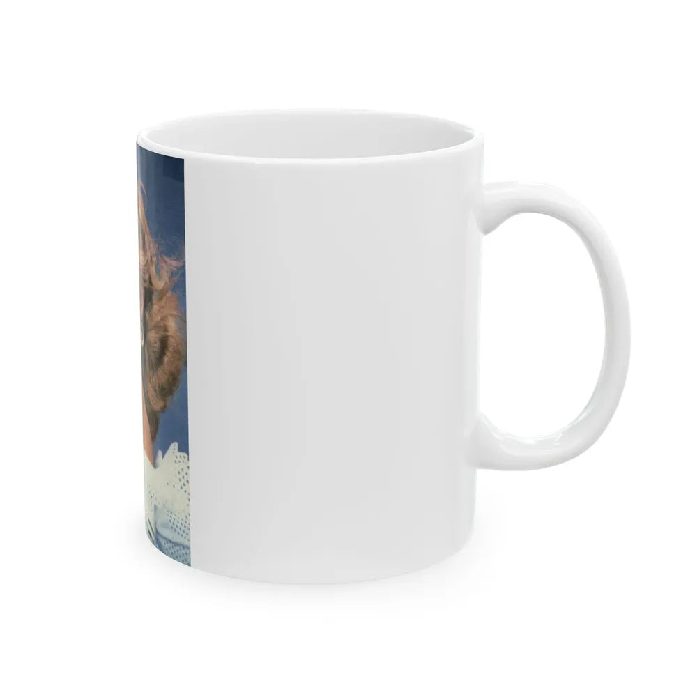 Lori Nelson #51 (Vintage Female Icon) White Coffee Mug-Go Mug Yourself