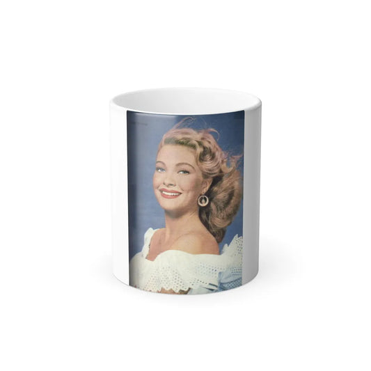 Lori Nelson #51 (Vintage Female Icons) Color Changing Mug 11oz-11oz-Go Mug Yourself
