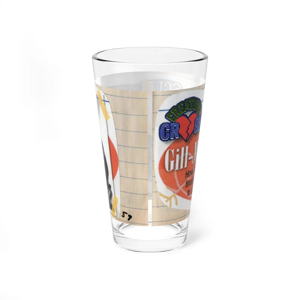 Lori Nelson #53 - Printed & Scanned (Vintage Female Icon) Pint Glass 16oz - Go Mug Yourself