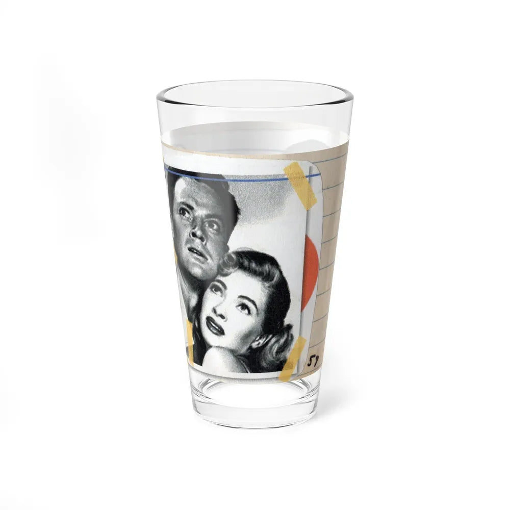 Lori Nelson #53 - Printed & Scanned (Vintage Female Icon) Pint Glass 16oz - Go Mug Yourself