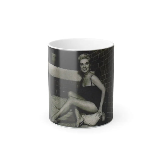 Lori Nelson #54 - Printed & Scanned (Vintage Female Icons) Color Changing Mug 11oz-11oz-Go Mug Yourself
