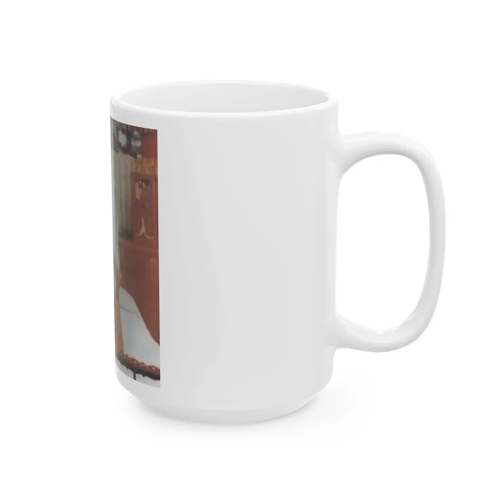 Lori Nelson #56 (Vintage Female Icon) White Coffee Mug-Go Mug Yourself