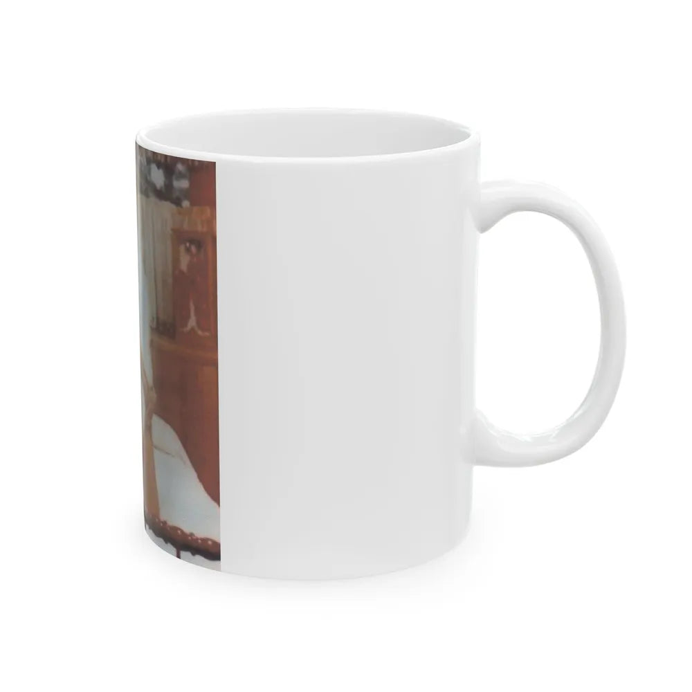 Lori Nelson #56 (Vintage Female Icon) White Coffee Mug-Go Mug Yourself