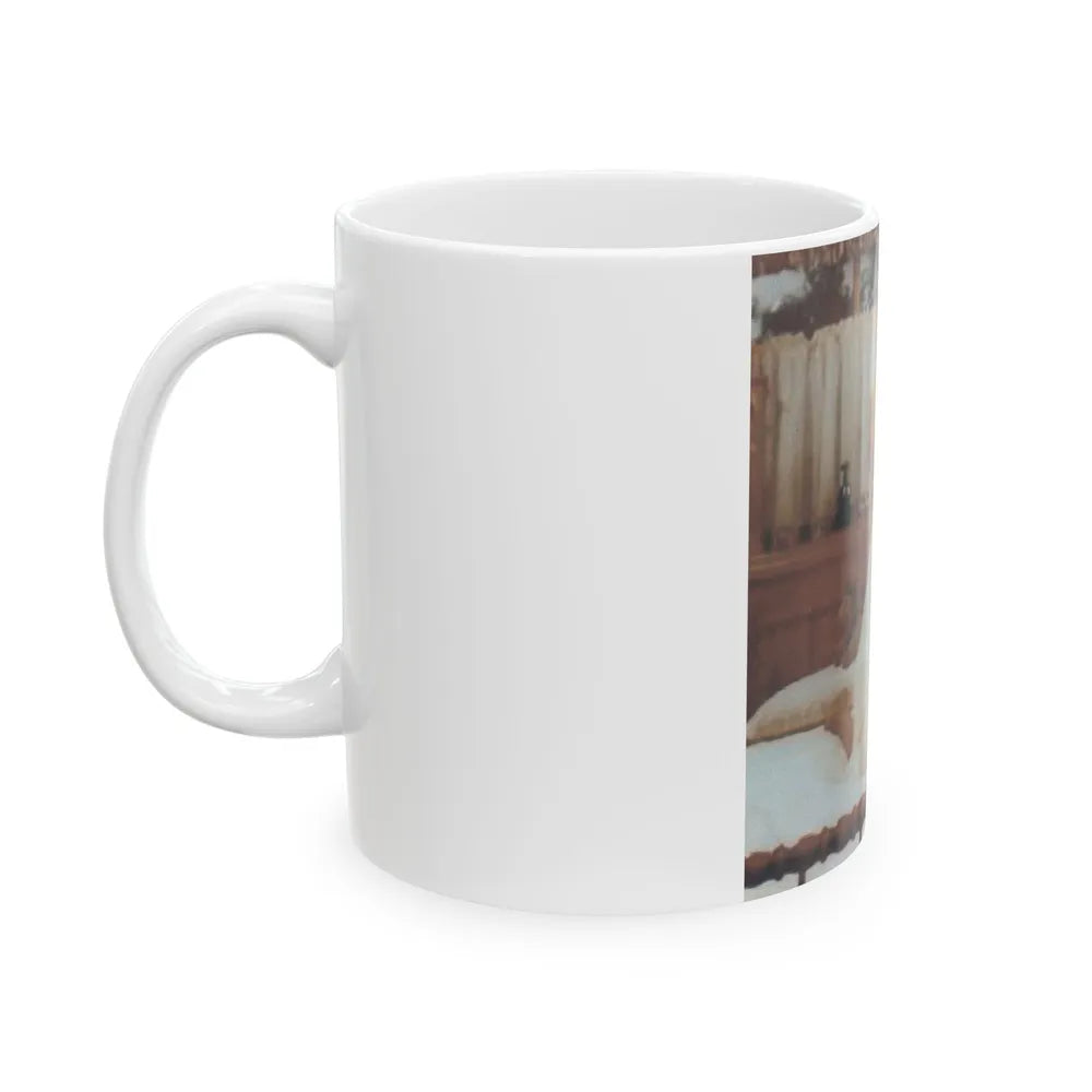 Lori Nelson #56 (Vintage Female Icon) White Coffee Mug-Go Mug Yourself