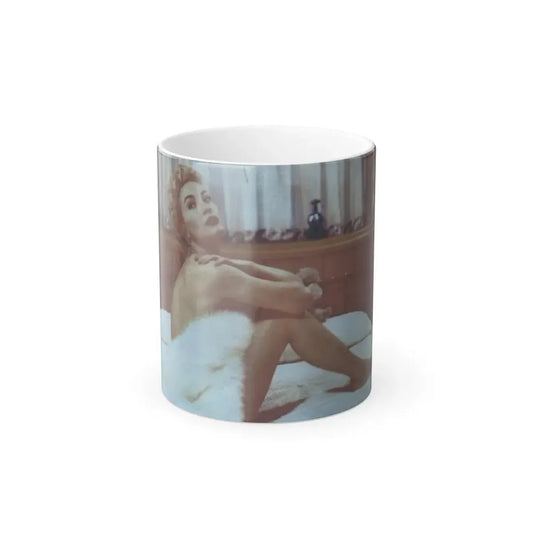 Lori Nelson #57 (Vintage Female Icon) Color Changing Coffee Mug 11oz - Go Mug Yourself