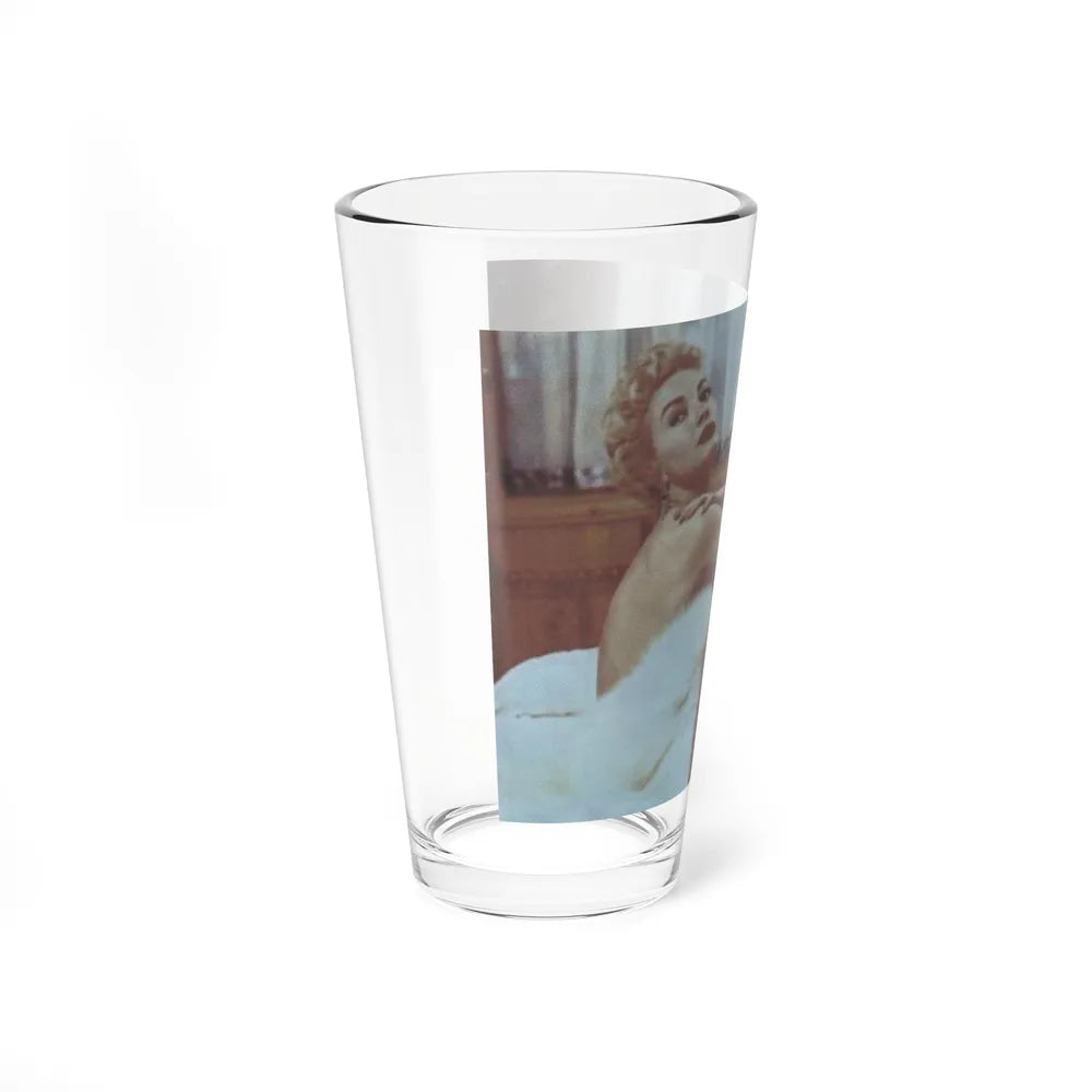 Lori Nelson #57 (Vintage Female Icon) Pint Glass 16oz - Go Mug Yourself