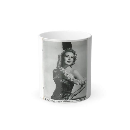 Lori Nelson #58 - Printed & Scanned (Vintage Female Icons) Color Changing Mug 11oz-11oz-Go Mug Yourself