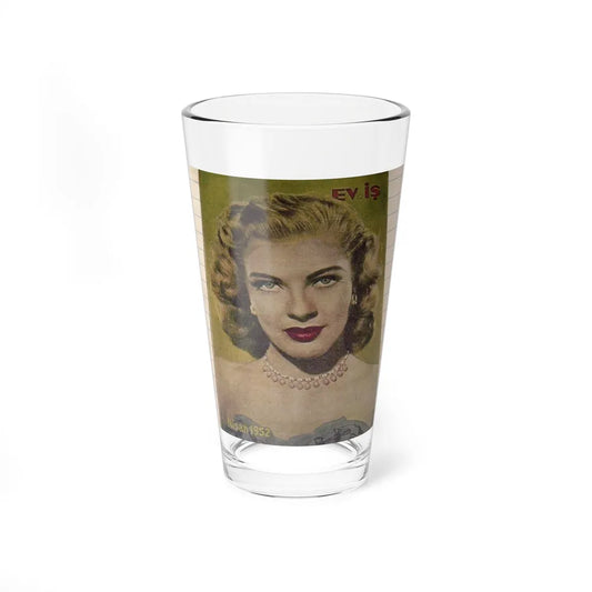 Lori Nelson #60 - Mag. Cover (Vintage Female Icon) Pint Glass 16oz 16oz - Go Mug Yourself