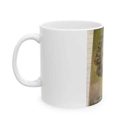 Lori Nelson #60 - Mag. Cover (Vintage Female Icon) White Coffee Mug - Go Mug Yourself