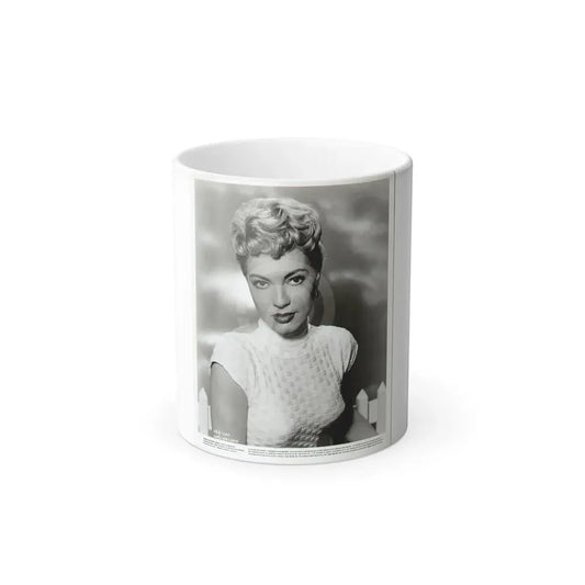 Lori Nelson #63 (Vintage Female Icon) Color Changing Coffee Mug 11oz - Go Mug Yourself