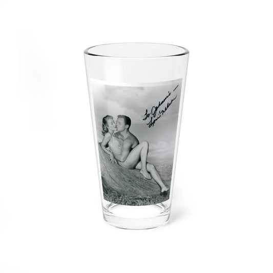 Lori Nelson #70 (Vintage Female Icon) Pint Glass 16oz 16oz - Go Mug Yourself