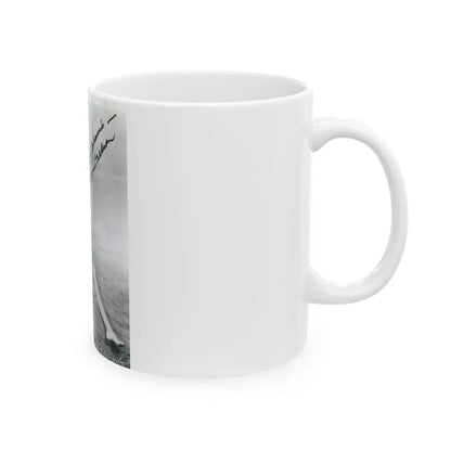 Lori Nelson #70 (Vintage Female Icon) White Coffee Mug - Go Mug Yourself