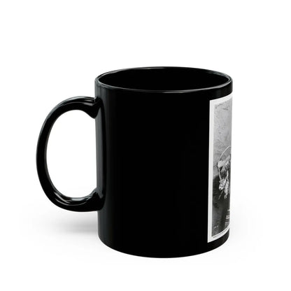 Lori Nelson #74 (Vintage Female Icon) Black Coffee Mug-Go Mug Yourself