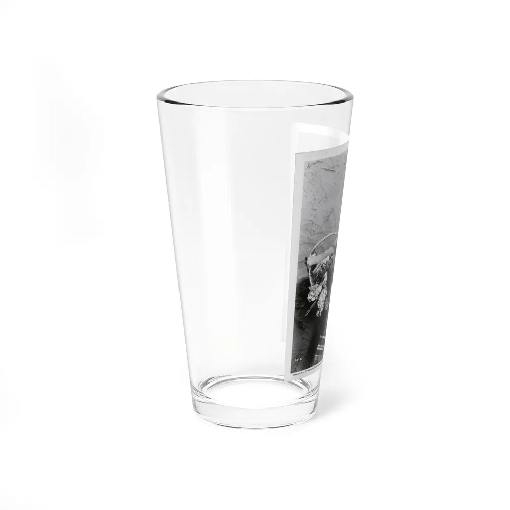 Lori Nelson #74 (Vintage Female Icon) Pint Glass 16oz - Go Mug Yourself